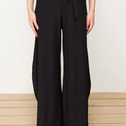 Trendyol Women Mid-Rise Parallel Trousers-picture-38