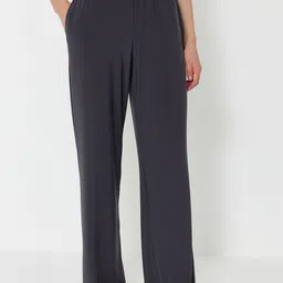 Trendyol Women Mid-Rise Parallel Trousers-image-48