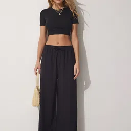 Happiness istanbul Women Parallel Trousers-image-96