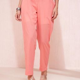 Fabindia Women Mid Rise Regular Fit Trousers-image-21
