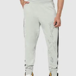 Celio Men Pokemon Grey Animal Printed Classic Joggers Trousers-picture-10