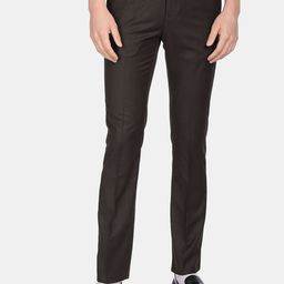 Arrow Men Regular Fit Formal Trousers-image-71