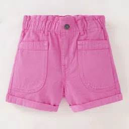 Ed-a-Mamma Girls Mid-Rise Cotton Regular Fit Shorts-image-48
