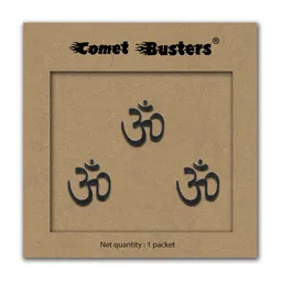 Comet Busters Black Traditional Bindis - 3 Pcs-14