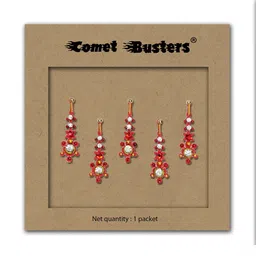 Comet Busters Set Of 5 Embellished Bindis-39