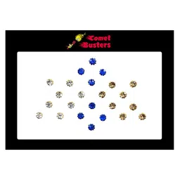 Comet Busters Embellished Bindis - 24 Pcs-13