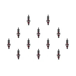 Comet Busters Set of 12 Traditional Designer Bindis-16
