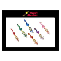 Comet Busters 6 Pcs Multicolored Bindis-43