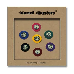 Comet Busters Pack Of 7 Twirl Pattern Bindis-45