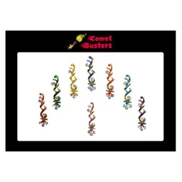 Comet Busters Embellished Bindis - 8 Pcs-53
