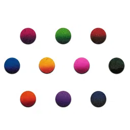 Comet Busters 10-Pcs Handmade Traditional Designer Bindi - Multicolored-4