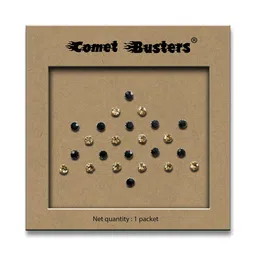 Comet Busters 24 Pcs Stone Studded Reusable Bindi-1