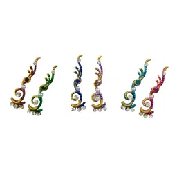 Comet Busters Handcrafted Beautiful Traditional Designer Bindis 6pcs-38