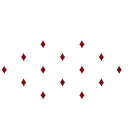 Comet Busters 14 Pcs Reusable Designer Bindis - Maroon-20