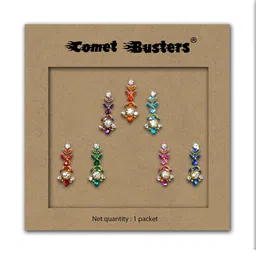 Comet Busters Set Of 7 Embellished Bindis-47