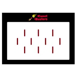 Comet Busters 10 Pcs Reusable Designer Bindis - Maroon-10