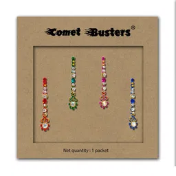 Comet Busters Set Of 4 Embellished Bindis-45