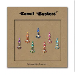 Comet Busters Set Of 7 Embellished Bindis-41