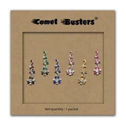 Comet Busters Embellished Bindis - 6 Pcs-11