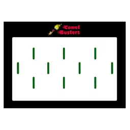 Comet Busters 10 Pcs Reusable Designer Bindis - Green-7