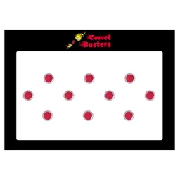 Comet Busters 10 Pcs Pink Circular Shaped Solid Bindi-14
