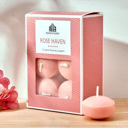 Home Centre Pink 12 Pieces Tea Light Candles-35