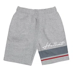 HELLCAT Girls Typographic Printed Mid-Rise Cotton Shorts-image-22