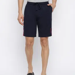 Van Heusen Athleisure Men Solid Smart Tech Easy Stain Release Knit Shorts-14