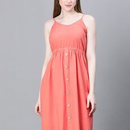 Oxolloxo Shoulder Strap Swimwear Cover Up Dress-image-70