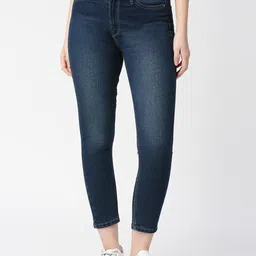 Pepe Jeans Women Skinny Fit High-Rise Light Fade Stretchable Cotton Jeans-picture-24