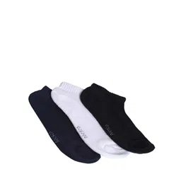 MUTAQINOTI Men Pack Of 3 Ankle Length Antimicrobial Socks-20