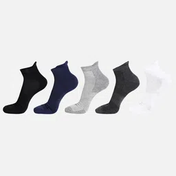 BAESD Unisex Pack Of 5 Patterned Ankle-Length Socks-44