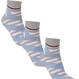Dollar Socks Men Pack Of 3 Patterned Cotton Ankle-Length Socks-image-91