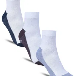 Dollar Socks Men Pack Of 3 Patterned Cotton Ankle-Length Socks-54