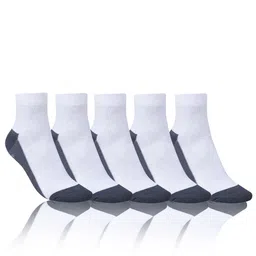 Dollar Socks Men Pack Of 5 Patterned Cotton Ankle-Length Socks-42
