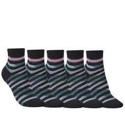 Dollar Socks Men Pack Of 5 Patterned Cotton Ankle-Length Socks-image-26