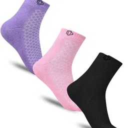 Dollar Socks Pack Of 3 Cotton Ankle-Length Socks-56