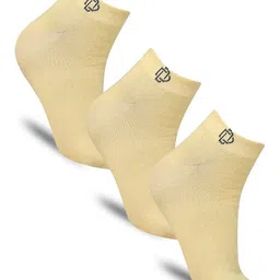 Dollar Socks Pack Of 3 Cotton Ankle-Length Socks-33