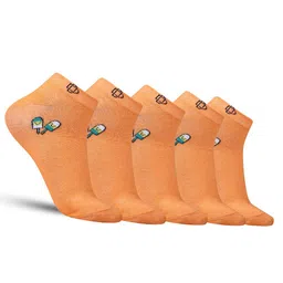 Dollar Socks Pack Of 5 Cotton Ankle-Length Socks-57