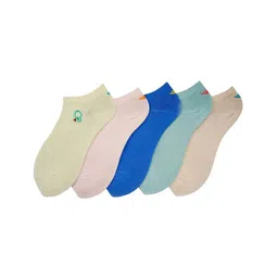 Cotstyle Pack Of 5 Ankle-Length Socks-40