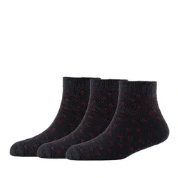 Cotstyle Men Pack Of 3 Pure Cotton Ankle-Length Socks-23
