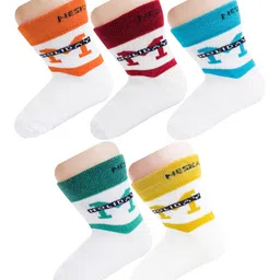 BAESD Kids Pack Of 5 Ankle Length Socks-57