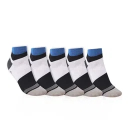 Dollar Socks Men Pack Of 5 Patterned Cotton Ankle-length Socks-image-55