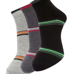 Dollar Socks Men Pack of 3 Assorted  Ankle Length Socks-image-60