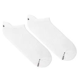 Dynamocks Men White Solid Bamboo Ankle Length Socks-image-52
