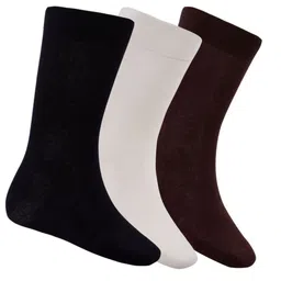 N2S NEXT2SKIN Men Pack Of 3 Assorted Calf-Length Socks-image-32