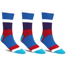 Dollar Socks Men Pack Of 3 Patterned Calf Length Socks-image-18