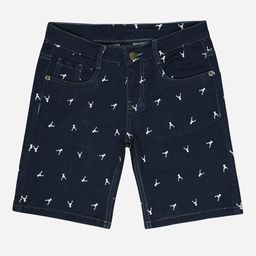 Bodycare Kids Boys Conversational Printed Denim Shorts-image-51