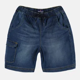 KiddoPanti Boys Mid-Rise Denim Shorts-image-50