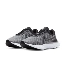 Nike Men Grey React Infinity Run Flyknit 3 Road Running Shoes image 1